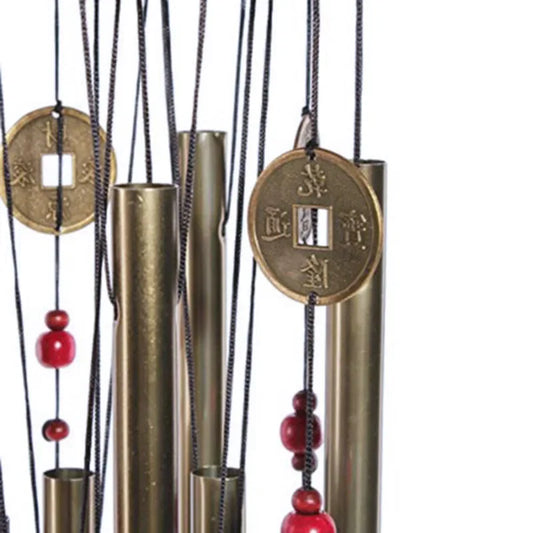 Large Metal Wind Chime – Church Bell Style Tubes for Outdoor Garden & Home Decor