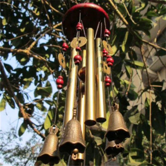 Large Metal Wind Chime – Church Bell Style Tubes for Outdoor Garden & Home Decor